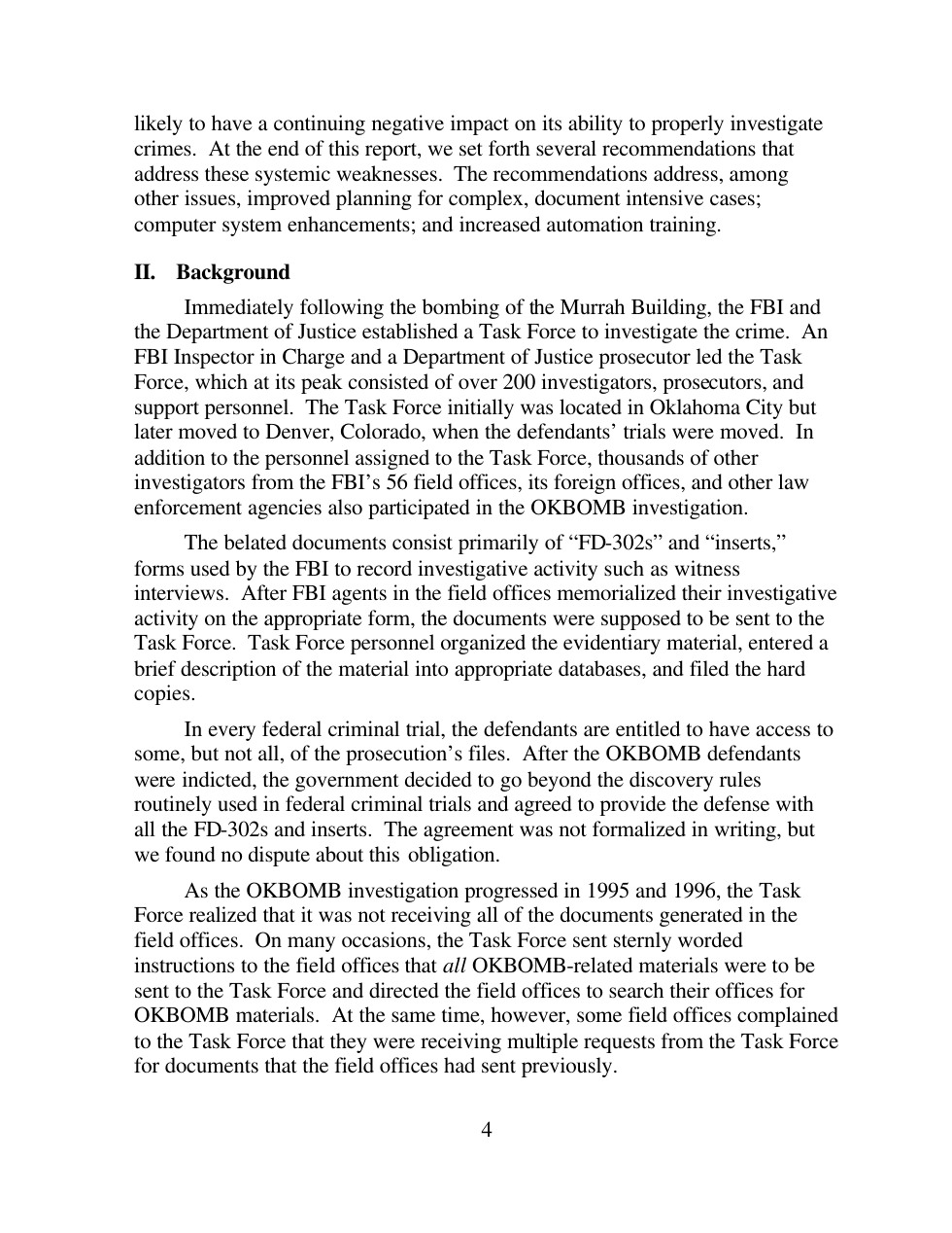 OIG chronology introduction, printed4